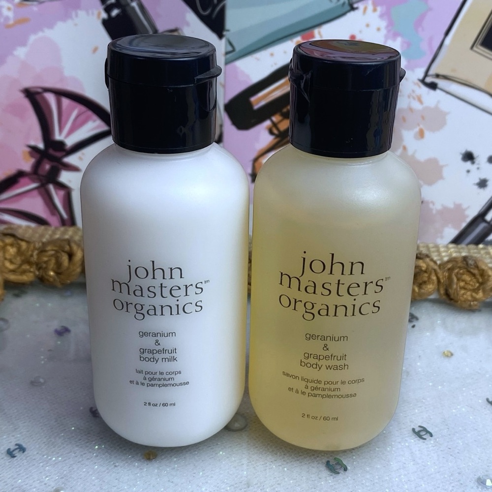 John Masters Organics Geranium & Grapefruit Duo